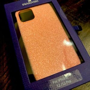 Pink Swarovski iPhone 12/12 Pro case